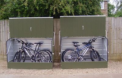 bicycle storage outside